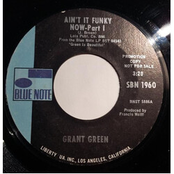 Grant Green Ain't It Funky Now USED VINYL 7INCH 45 RPM PROMO STYRENE STEREO