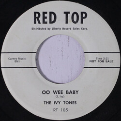 Ivy-Tones Oo Wee Baby / Each Time USED VINYL 7INCH 45 RPM PROMO