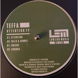 Teffa Attention EP USED VINYL 12INCH 45 RPM EP