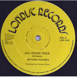 Michael Palmer / Robert Ffrench Jail House Rock / Plastic Loving USED VINYL 12INCH