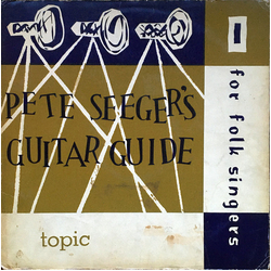 Pete Seeger Pete Seeger's Guitar Guide For Folk Singers Vinyl LP USED