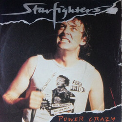 Starfighters Power Crazy USED VINYL 7INCH 45 RPM