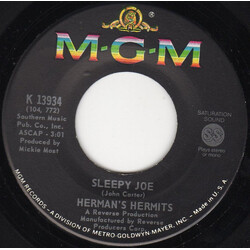 Herman's Hermits Sleepy Joe / Just One Girl USED VINYL 7INCH 45 RPM SINGLE