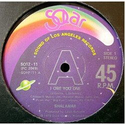 Shalamar I Owe You One VINYL 12" USED
