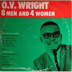 O.V. Wright 8 Men And 4 Women Vinyl LP USED