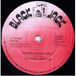 Charmine Bubbler Thanks For My Child USED VINYL 12INCH 45 RPM SINGLE