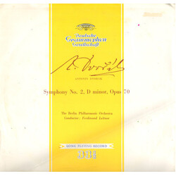 Antonín Dvořák / Berliner Philharmoniker / Ferdinand Leitner Sinfonie Nr. 2 d-moll op. 70 Vinyl LP USED