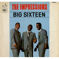 The Impressions Big Sixteen Vinyl LP USED