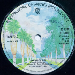 Scaffold Liverpool Lou USED VINYL 7INCH 45 RPM SINGLE
