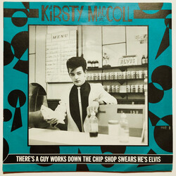 Kirsty MacColl There's A Guy Works Down The Chip Shop Swears He's Elvis USED VINYL 7INCH 45 RPM SINGLE