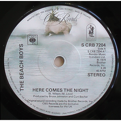 The Beach Boys Here Comes The Night Vinyl 7" USED