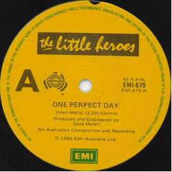 Little Heroes One Perfect Day USED VINYL 7INCH 45 RPM SINGLE