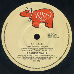 Frankie Valli Grease VINYL 7" USED