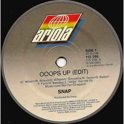 Snap! Ooops Up USED VINYL 7INCH 45 RPM SINGLE