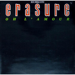 Erasure Oh L'Amour VINYL 12" USED