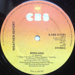 Weather Report Birdland USED VINYL 12INCH 45 RPM SINGLE