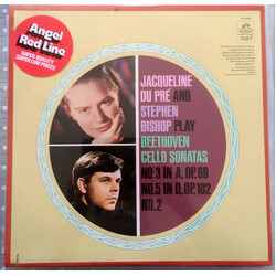 Jacqueline Du Pré / Stephen Bishop-Kovacevich / Ludwig Van Beethoven Cello Sonatas No 3 In A, Op. 69 / No 5 In D, Op. 102 No. 2 Vinyl LP USED