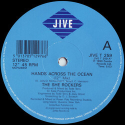 She Rockers Hands Across The Ocean USED VINYL 12INCH 45 RPM