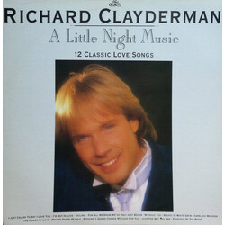 Richard Clayderman A Little Night Music (12 Classic Love Songs) Vinyl LP USED