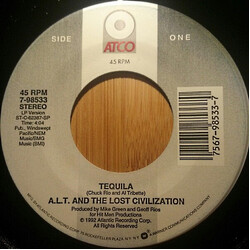 A.L.T. / The Lost Civilization Tequila / Refried Beans USED VINYL 7INCH 45 RPM SINGLE