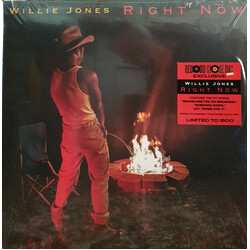 Willie Jones (25) Right Now Vinyl LP USED