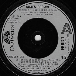 James Brown Froggy Mix USED VINYL 7INCH