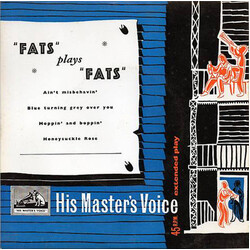 Fats Waller & His Rhythm "Fats" Plays "Fats" USED VINYL 7INCH 45 RPM EP