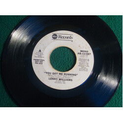 Lenny Williams You Got Me Running USED VINYL 7INCH 45 RPM PROMO