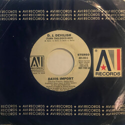 Davis Import D.J. Devilish (Turn This Disco Hot) USED VINYL 7INCH SINGLE PROMO