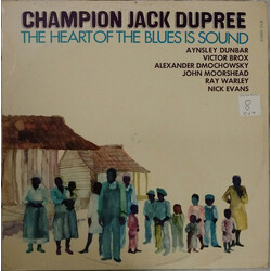 Champion Jack Dupree The Heart Of The Blues Is Sound Vinyl LP USED