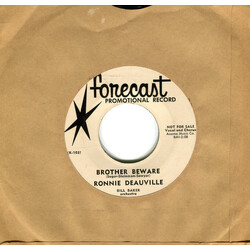 Ronnie Deauville Brother Beware / Can It Be You USED VINYL 7INCH 45 RPM SINGLE PROMO