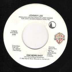 Johnny Lee (3) One More Shot / The Eyes Of Love USED VINYL 7INCH 45 RPM SINGLE STEREO