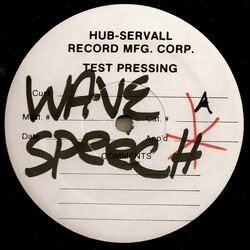 Pete Lazonby Wave Speech USED VINYL 12INCH PROMO TEST PRESSING 33 S RPM