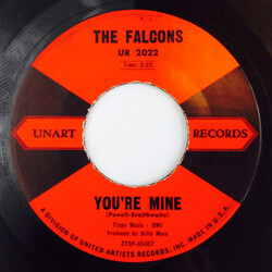 The Falcons You're Mine USED VINYL 7INCH 45 RPM SINGLE MONO