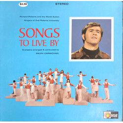 Richard Roberts (4) / The World Action Singers Songs To Live By Vinyl LP USED