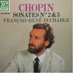 Frédéric Chopin / François-René Duchâble Sonates Nos 2 & 3 Vinyl LP USED