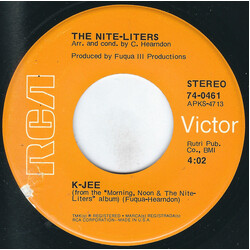The Nite-Liters K-Jee / Tanga Boo Gonk USED VINYL 7INCH 45 RPM SINGLE