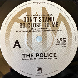 The Police Don't Stand So Close To Me VINYL 7" USED