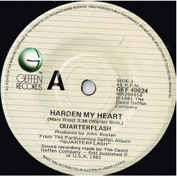 Quarterflash Harden My Heart USED VINYL 7INCH 45 RPM SINGLE
