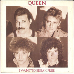 Queen I Want To Break Free USED VINYL 7INCH 45 RPM SINGLE STEREO