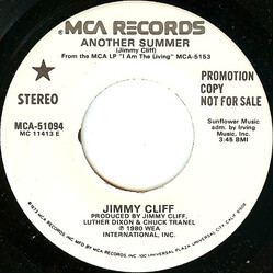 Jimmy Cliff Another Summer USED VINYL 7INCH 45 RPM PROMO