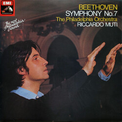 Ludwig van Beethoven / The Philadelphia Orchestra / Riccardo Muti Symphony No. 7 Vinyl LP USED