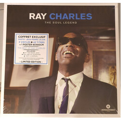 Ray Charles The Soul Legend Vinyl 3 LP USED