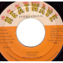 Michael Buckley (2) Pup-A-Lick USED VINYL 7INCH 45 RPM