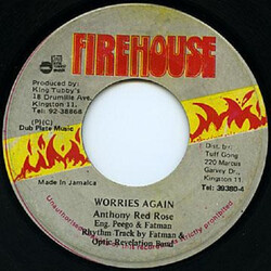 Anthony Red Rose Worries Again USED VINYL 7INCH