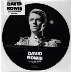 David Bowie Breaking Glass [Live E.P.] USED VINYL 7INCH 33 S RPM EP LIMITED EDITION PICTURE DISC