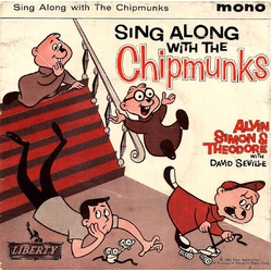 David Seville / The Chipmunks Sing Along With The Chipmunks Vinyl 7" USED