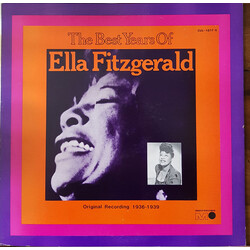 Ella Fitzgerald The Best Years Of Ella Fitzgerald Vinyl LP USED