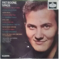 Pat Boone Pat Boone Sings Vinyl LP USED