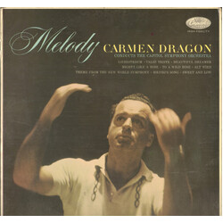 Carmen Dragon / Capitol Symphony Orchestra Melody Vinyl LP USED